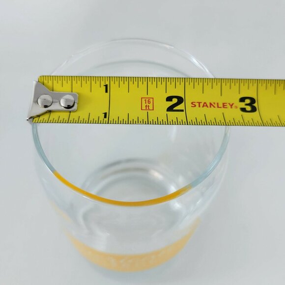 American Vintage Drinking Glass Beverage Company Can Shaped Clear NIB - Picture 5 of 5